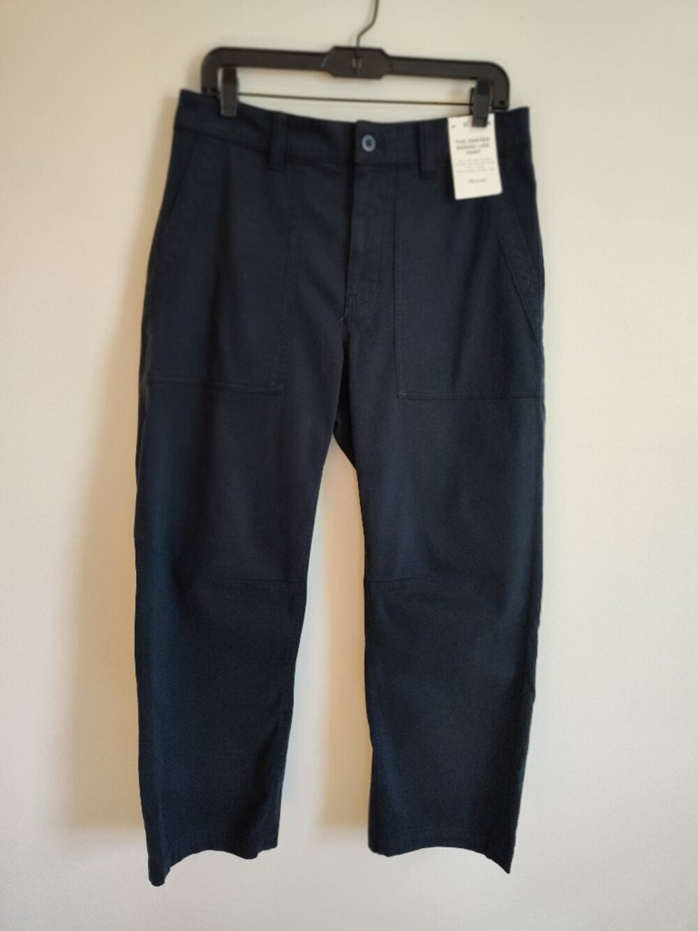 Madewell Darted Barrel-Leg Pant